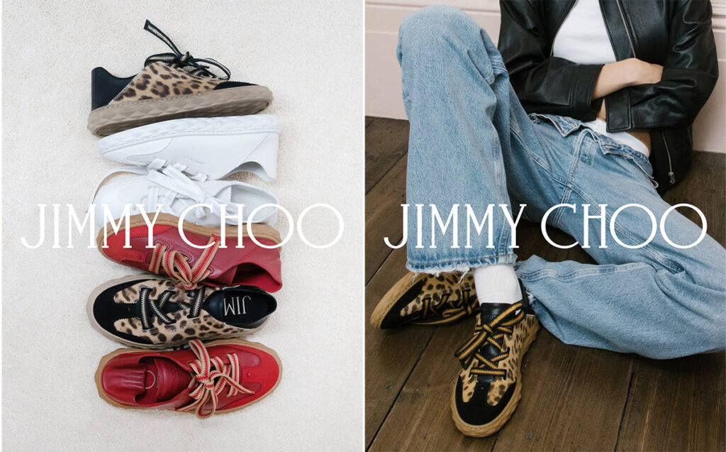 Vacation-Perfect Sneakers from Jimmy Choo That Get Heads Turning from Airport Hubs to Amalfi Spots