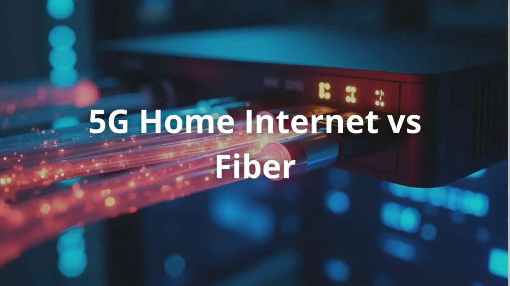5G Home Internet vs Fiber: Which Is Better